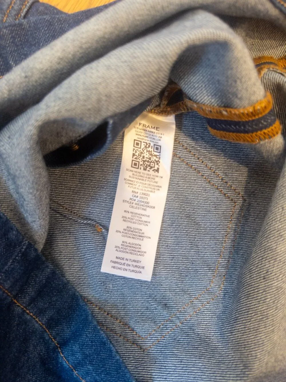 Frame Denim like new